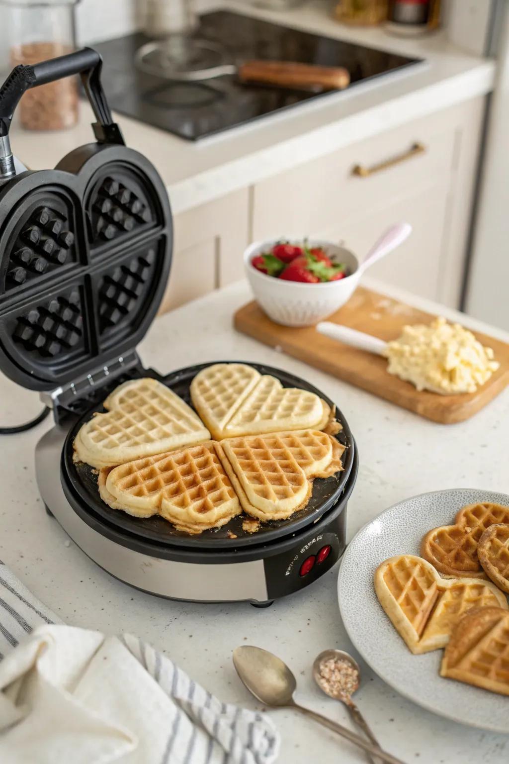 A playful griddle for a special breakfast