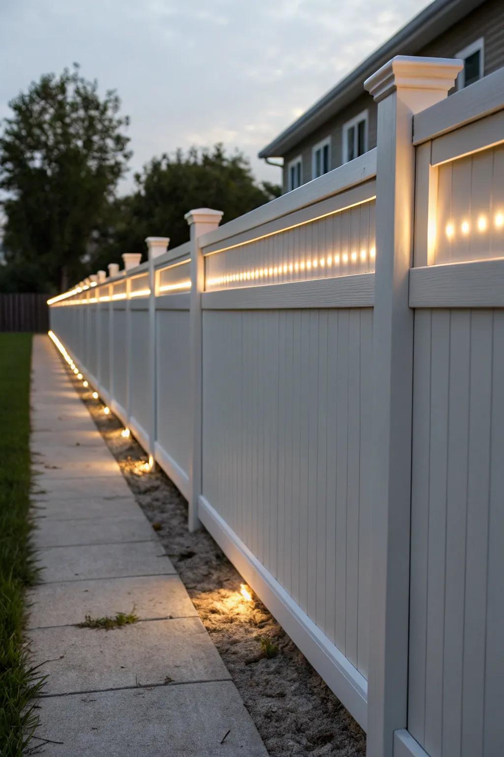 LED bars supply seamless, modern illumination.