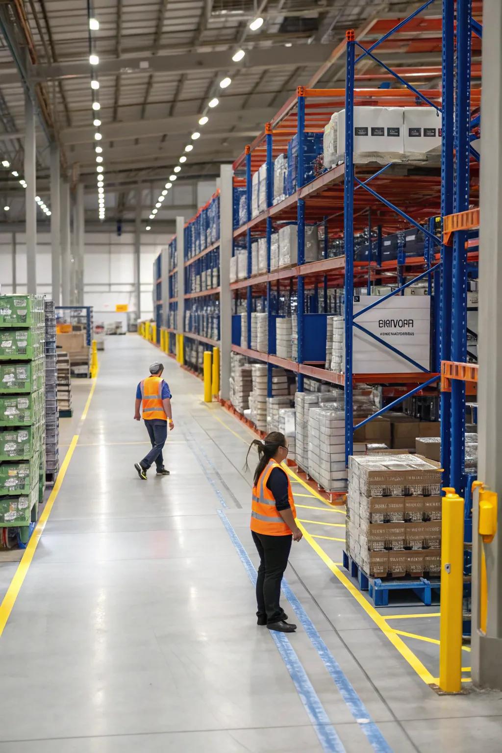A rotating stock system reduces waste by prioritizing the utilization of older stock first.