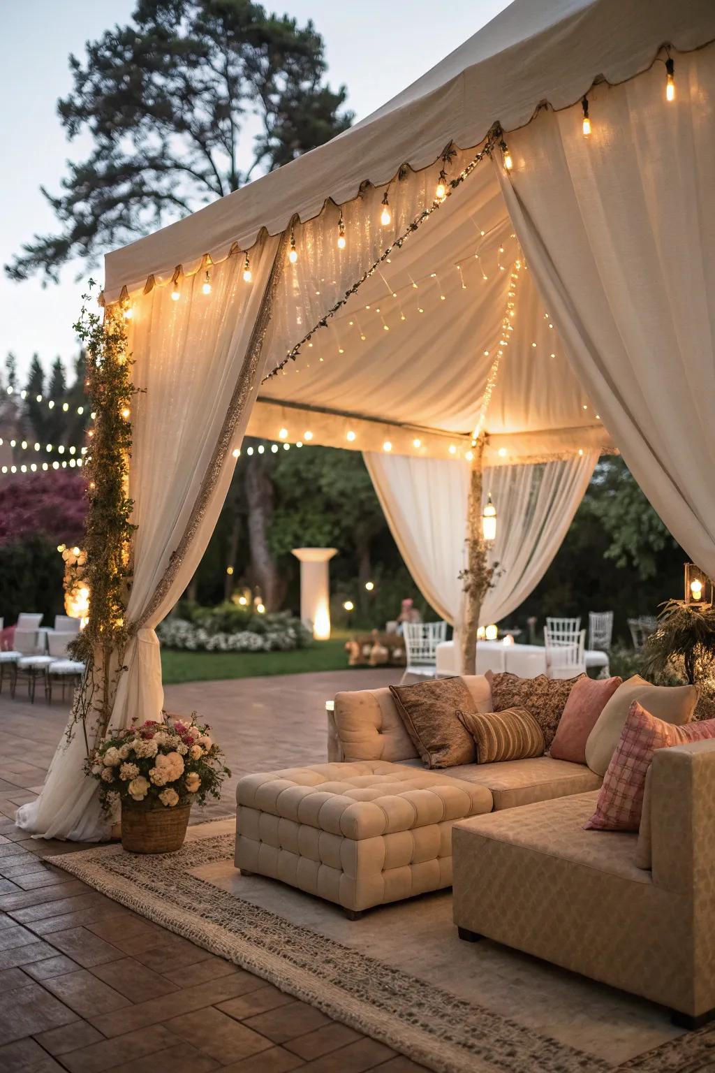 Cozy lounge areas provide a relaxing space for guests.