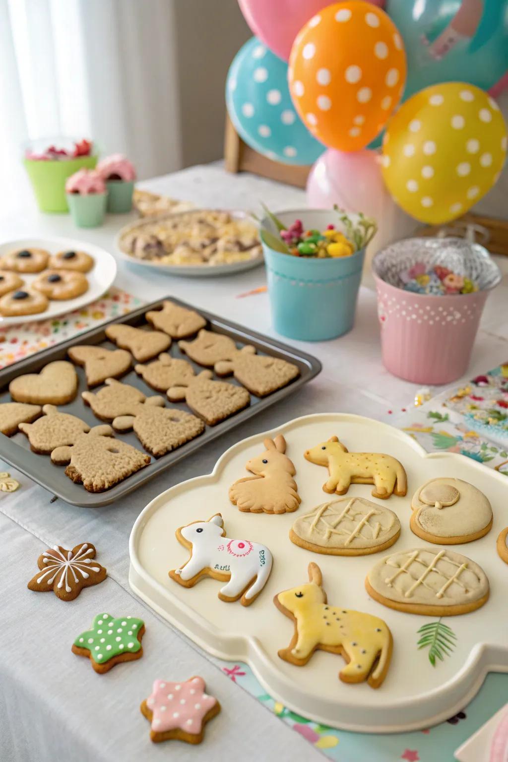 Creature-themed pastry cutters stimulate culinary escapades.