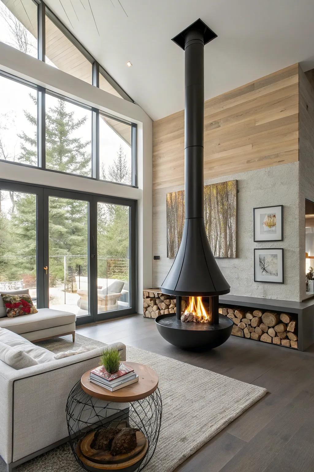 Transform your fireplace into an artwork within your home.