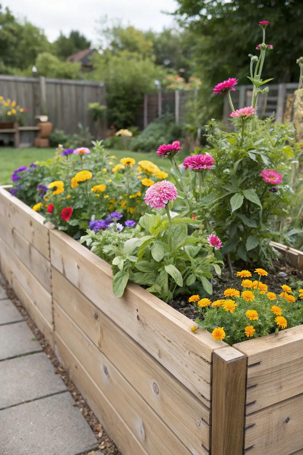 Edible blossoms enhance charm and flavor to your garden.