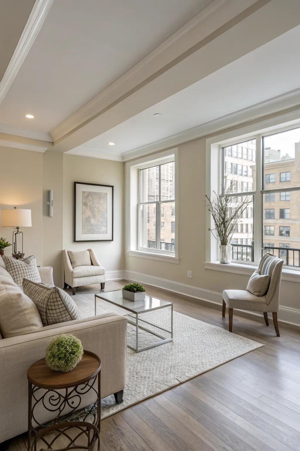 Neutral hues bring a sense of calm and elegance to interiors.