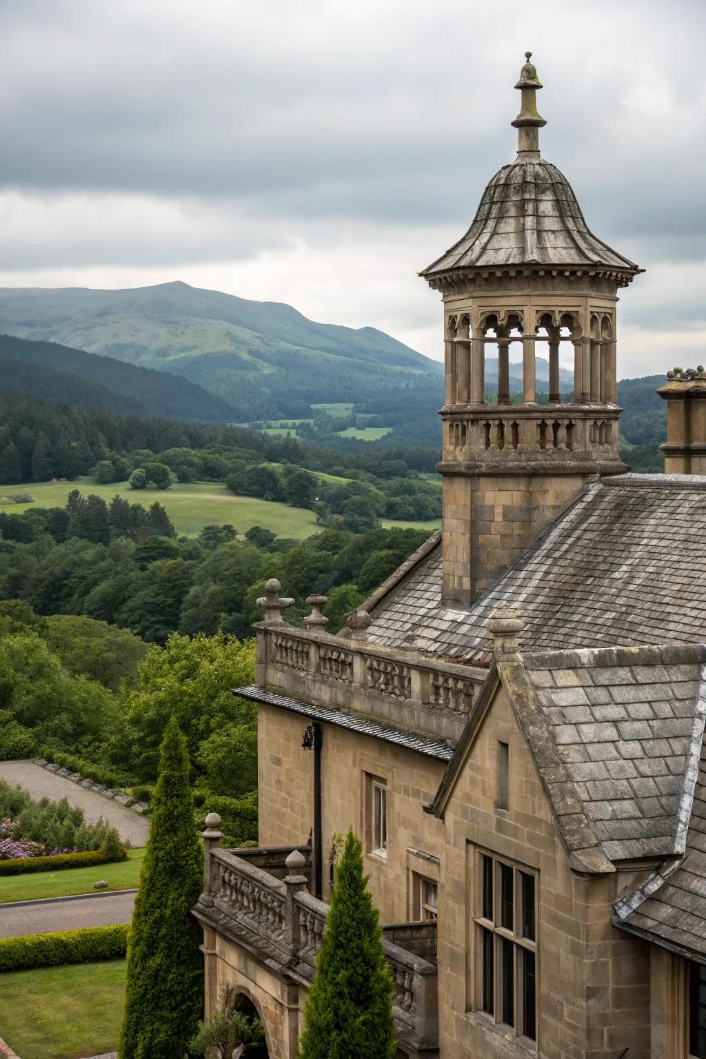 Stone roofs proffer both perennial beauty and unyielding durability.