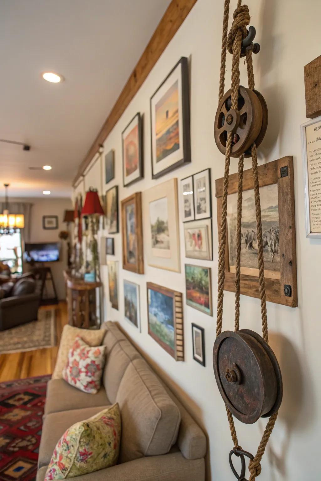 A versatile and artistic means of exhibiting your assortment.