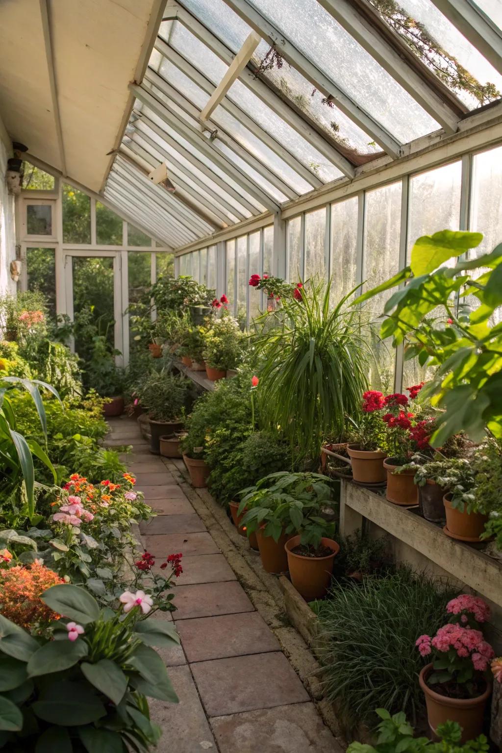 Create a lush sanctuary in your attic garden.