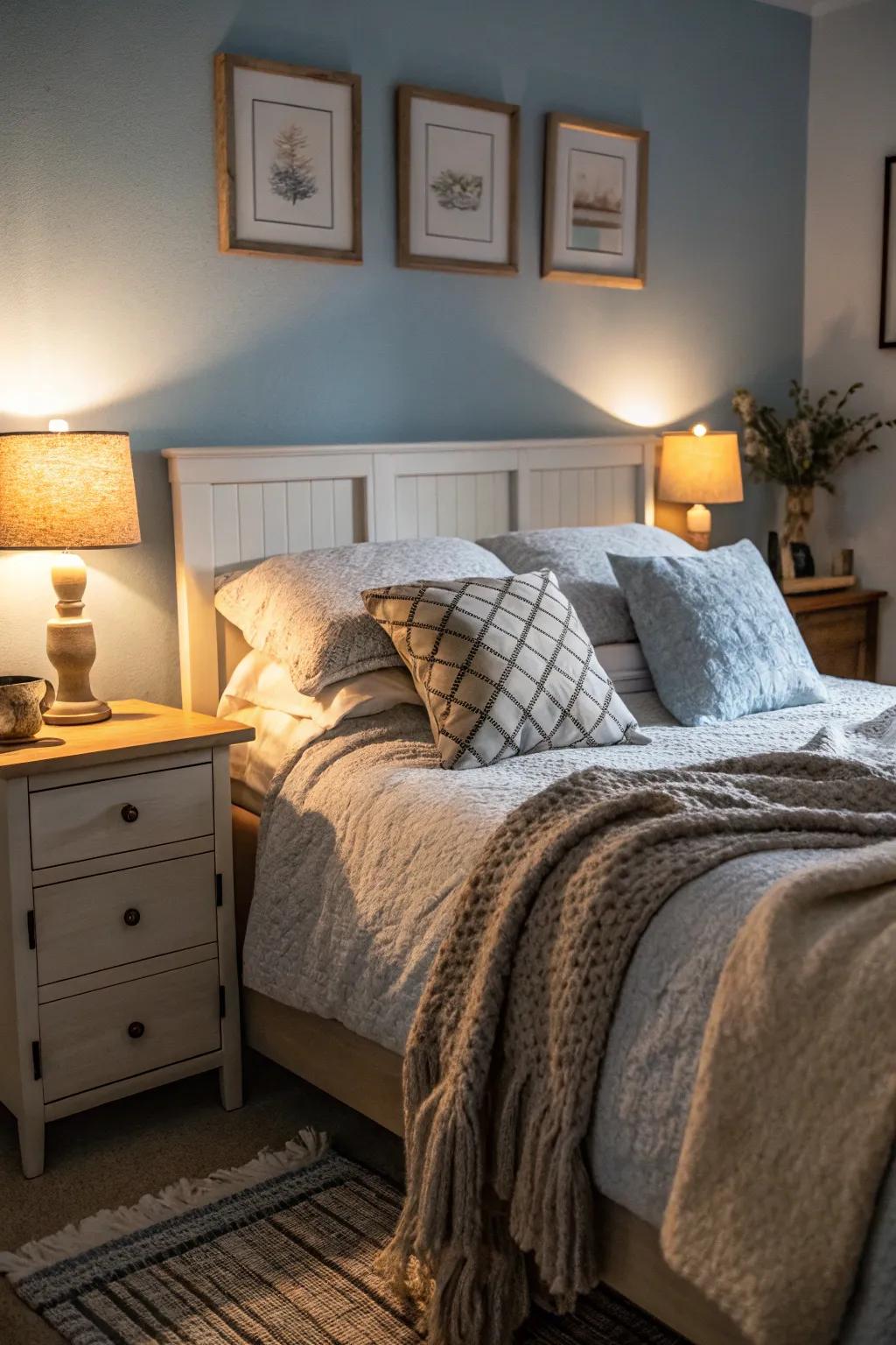 Mood illumination designs a versatile and welcoming atmosphere.