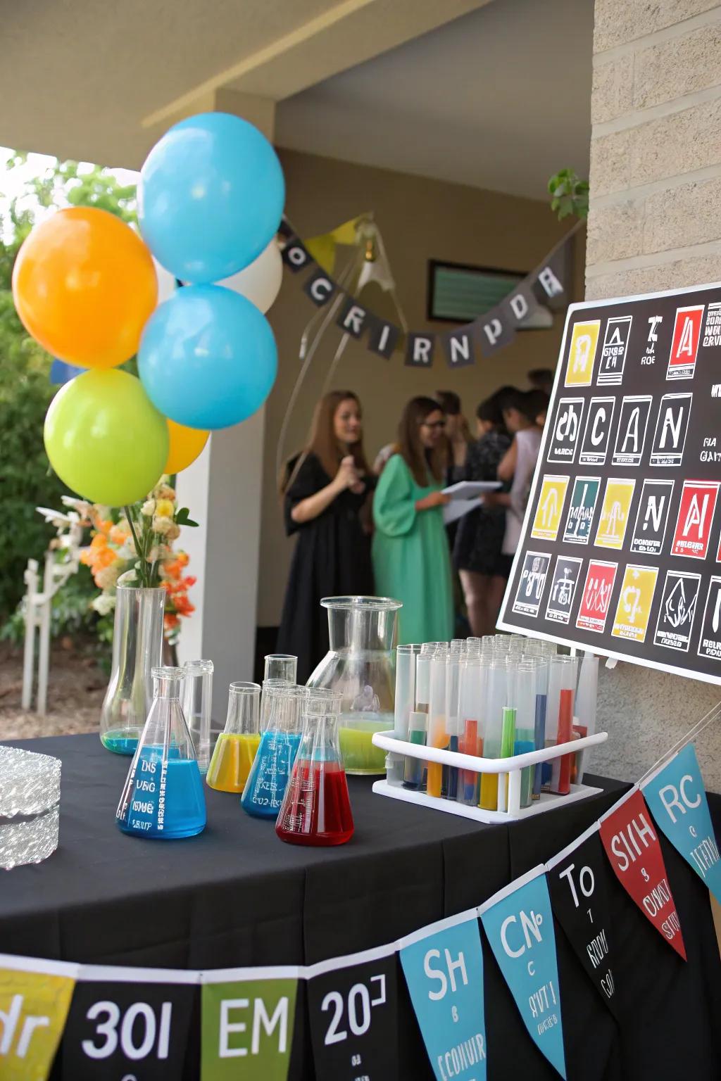 Celebrate future dreams with profession-related decor.