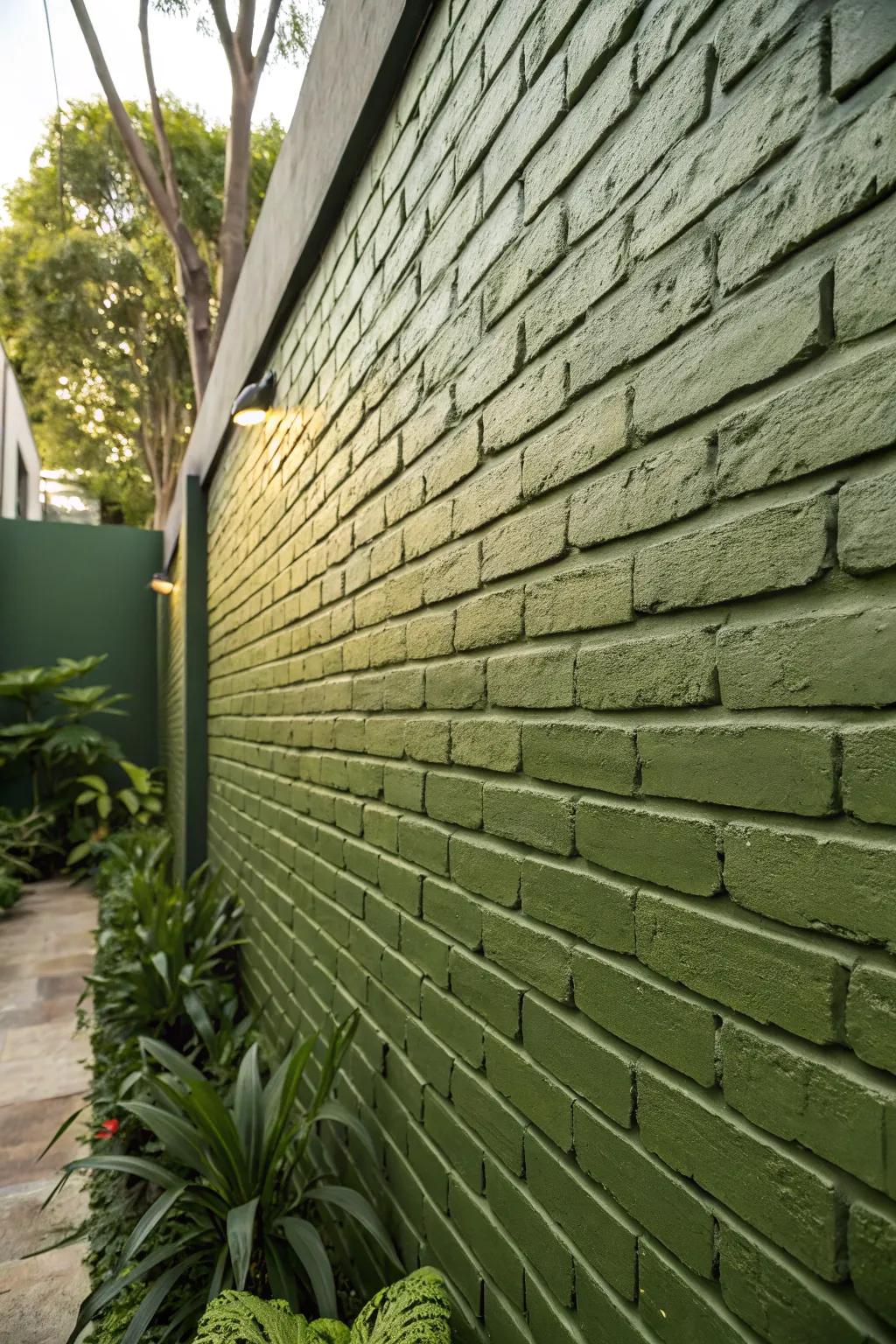 Discover the elegance of olive green: a perfect fusion of artistry and nature.