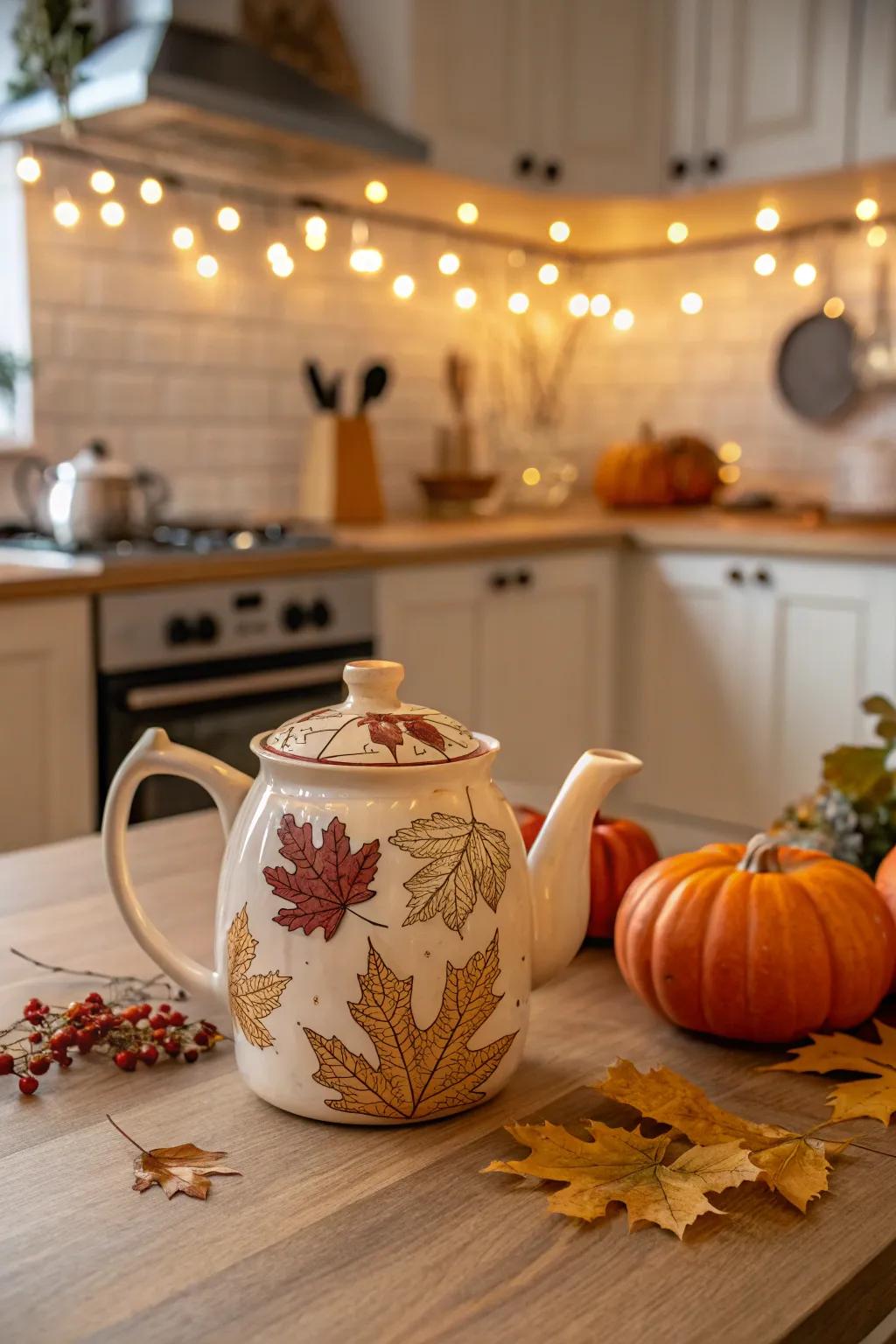 Seasonal impressions keep your table setup lively and fresh.