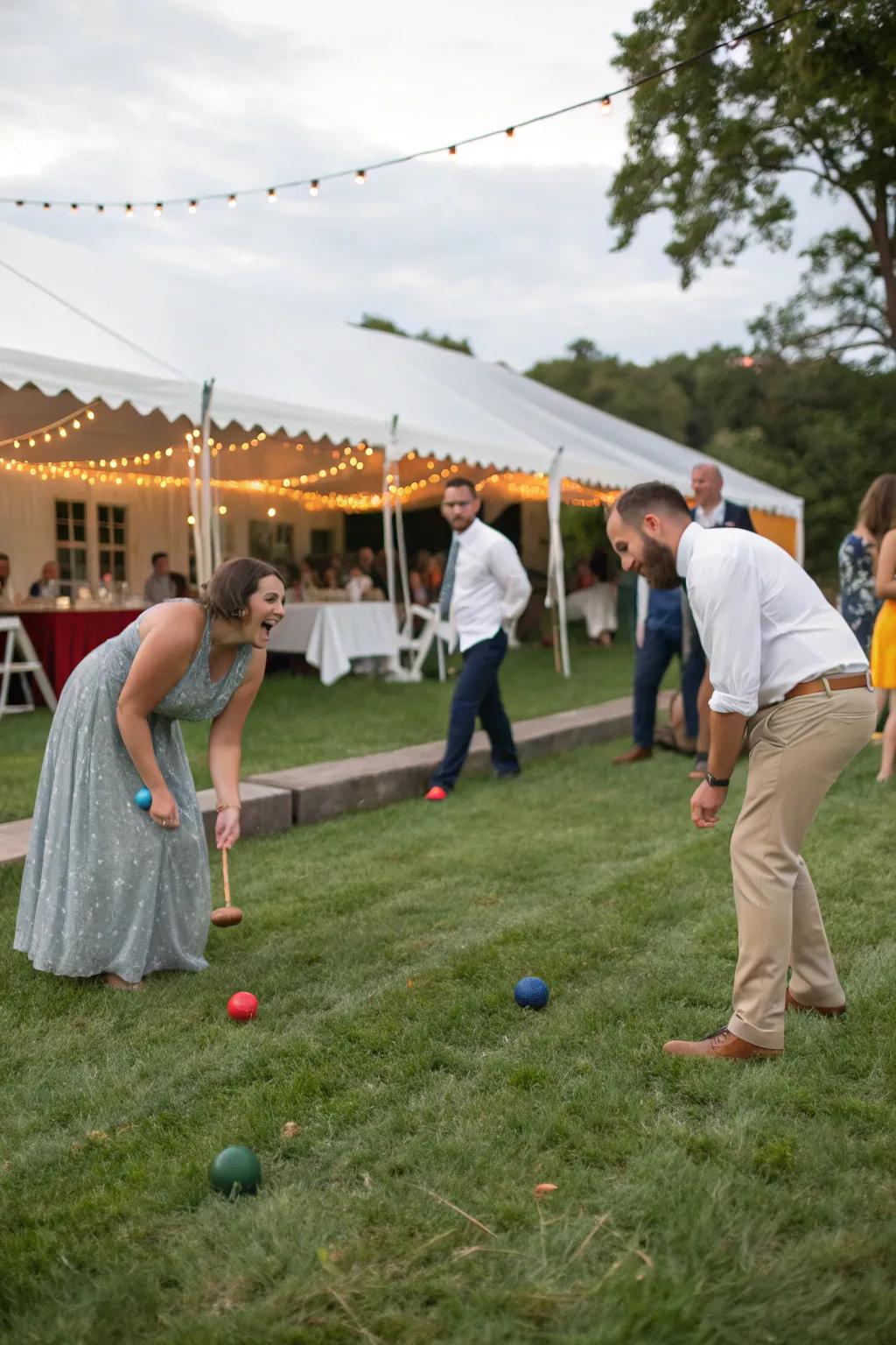 Engage attendees through simple entertainment.