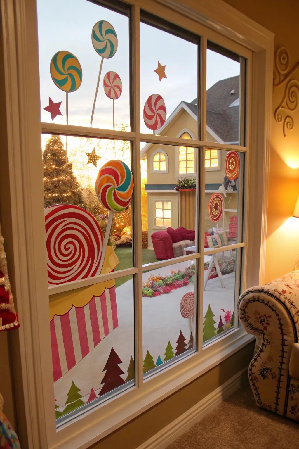 Improve your festive décor through a bonbon territory vista.