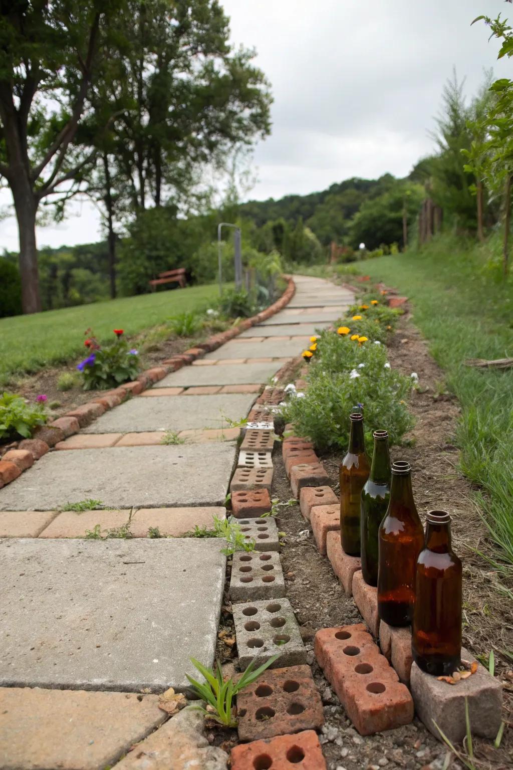 Choose sustainability with repurposed materials.