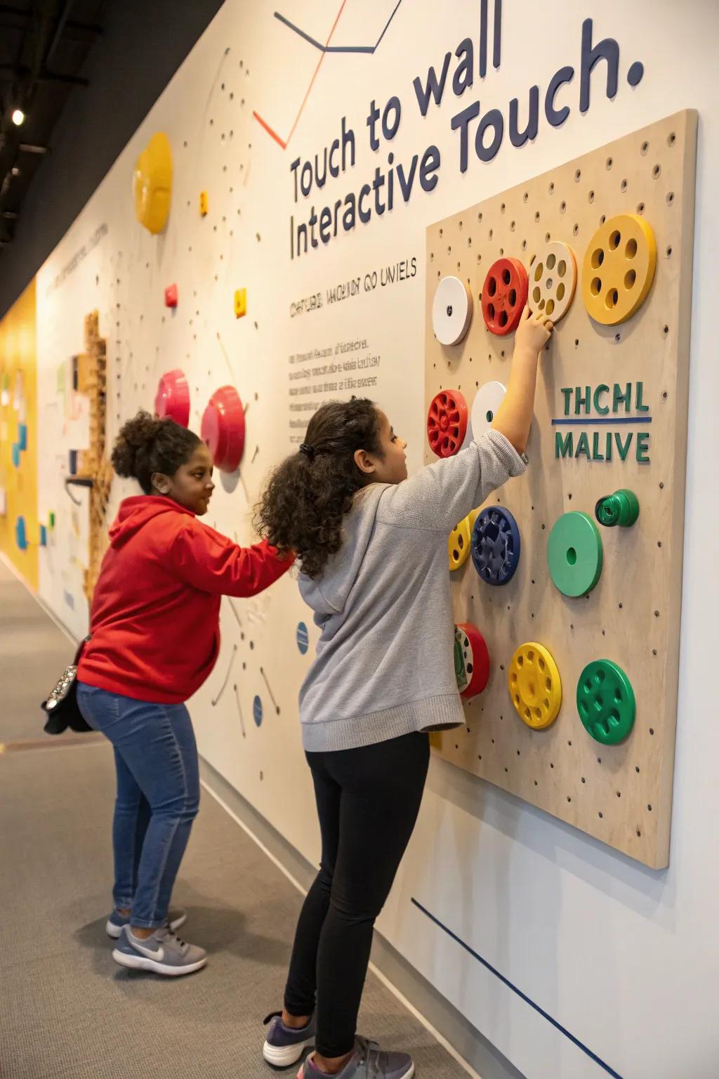 Interactive art converts your wall into an engaging experience.