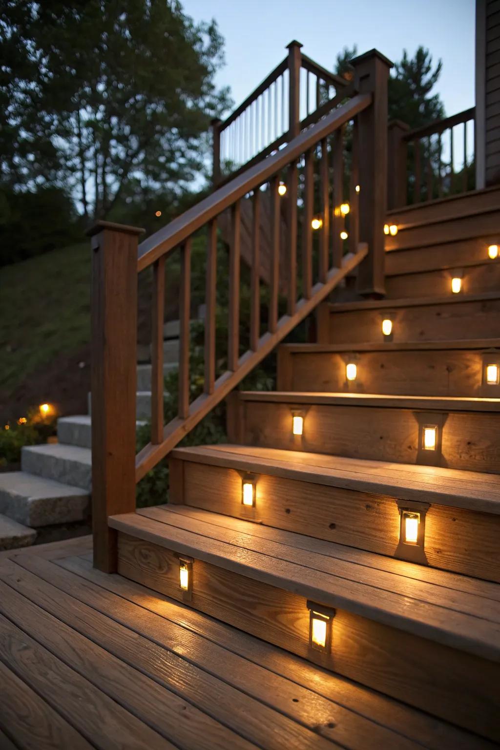 Recessed wall lamps for a sleek look