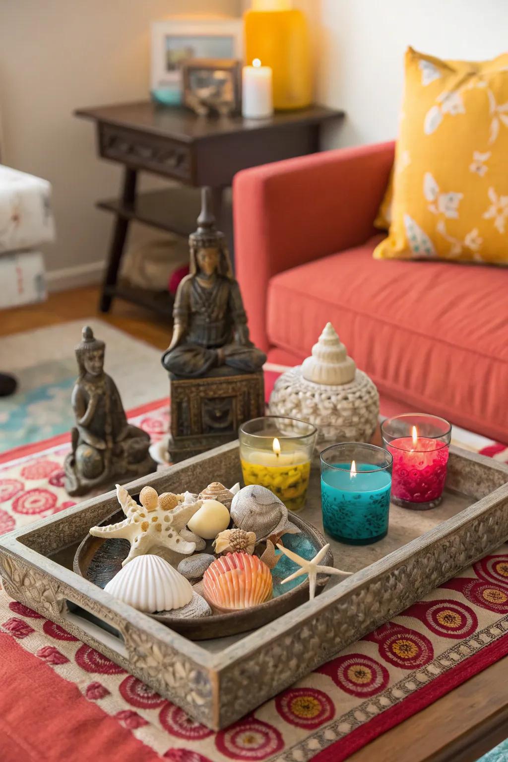 Express yourself with an eclectic mix.