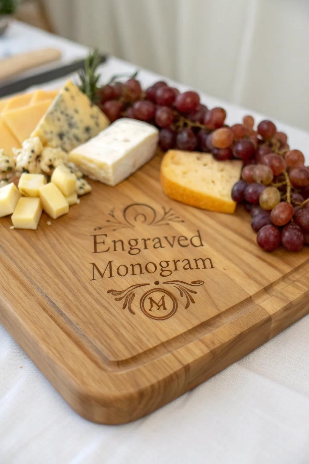 An etched relish board is a sophisticated addition to any hosting setup.