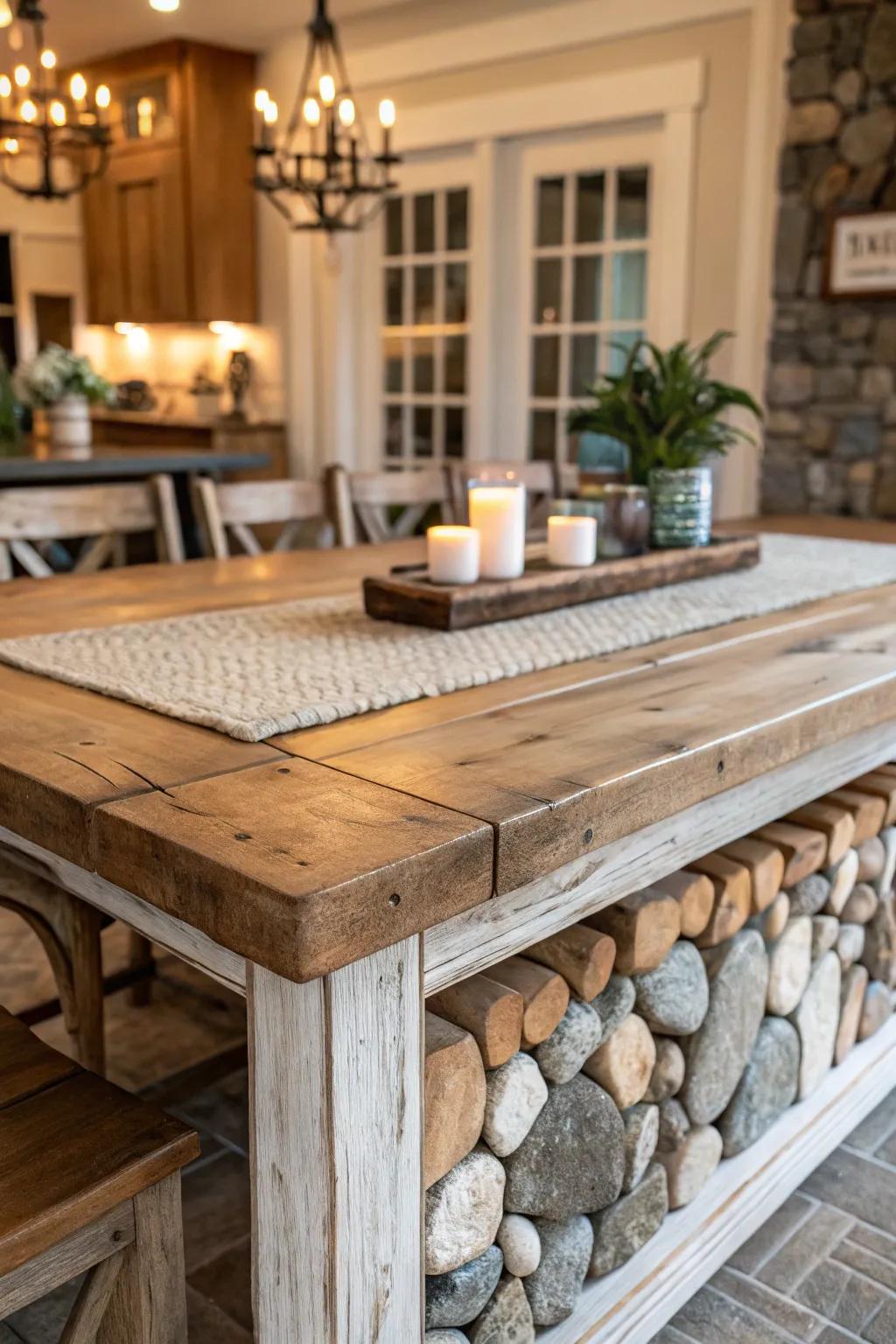 Textures add depth and interest to your decor.