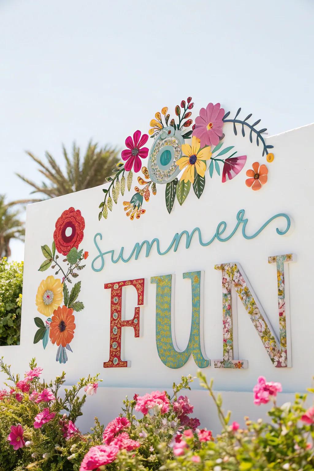 Playful typography styles impart a lively personality.