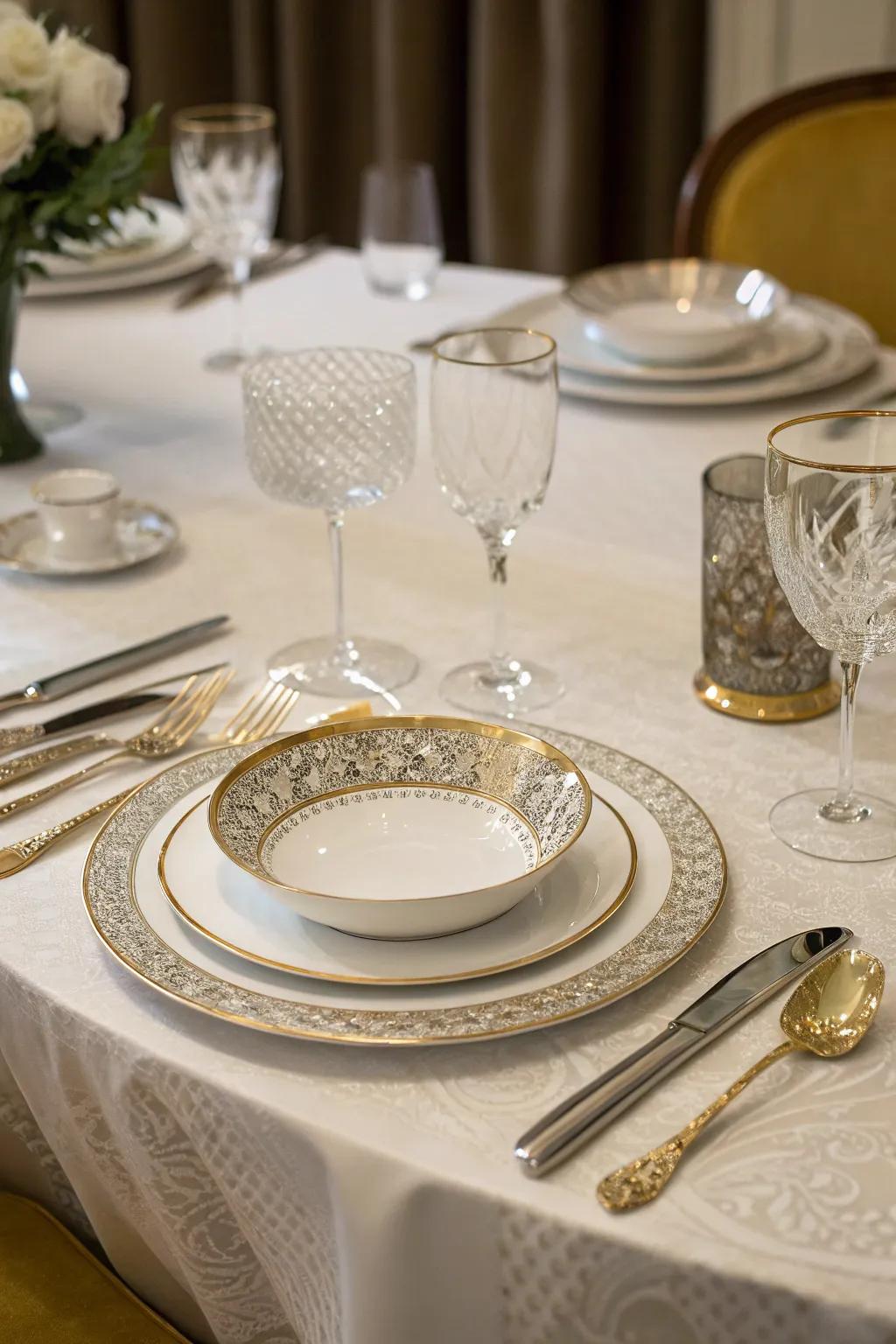 Using luxury tableware will ensure every meal is both special and celebrated.