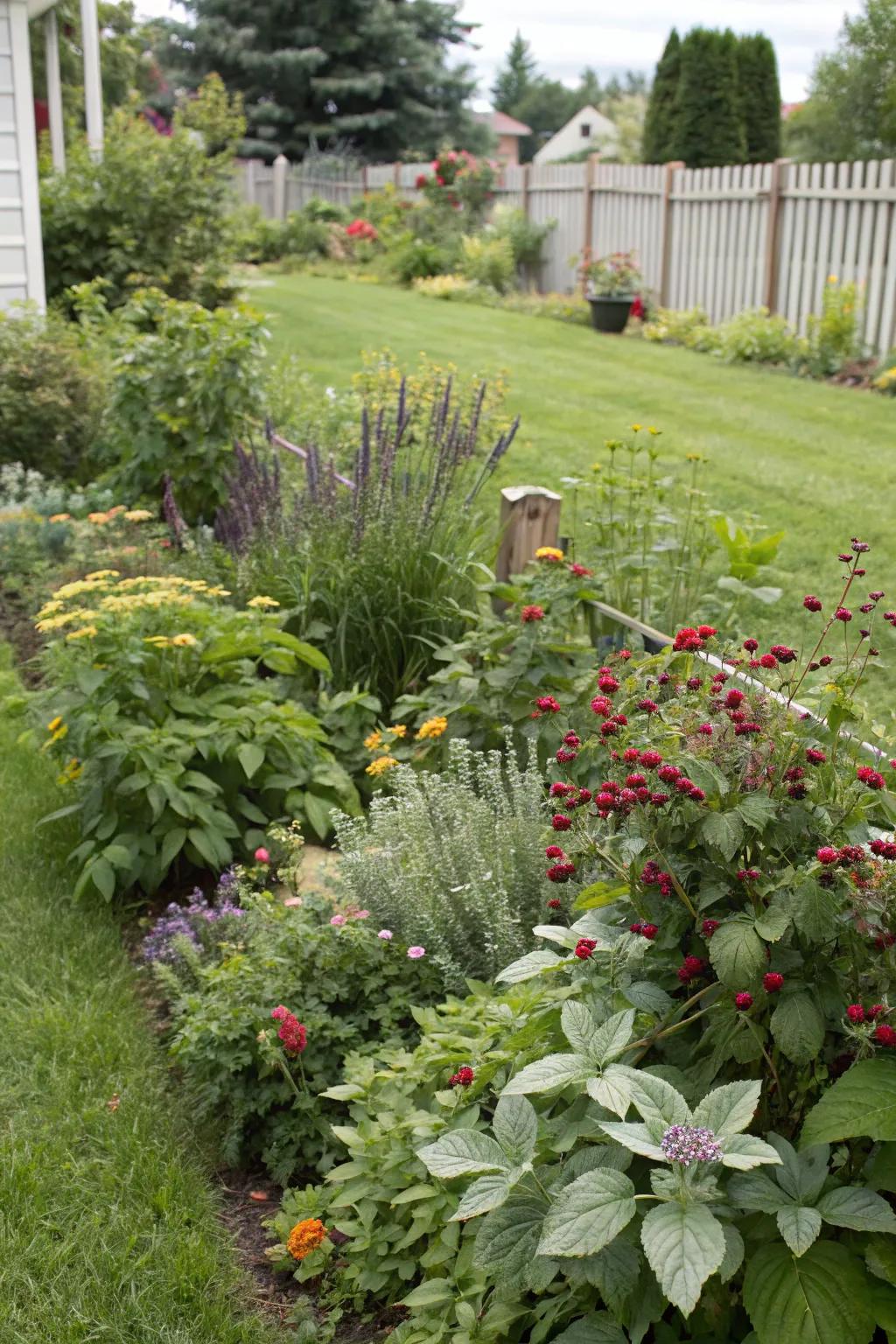 Edible plants give a functional twist to the garden