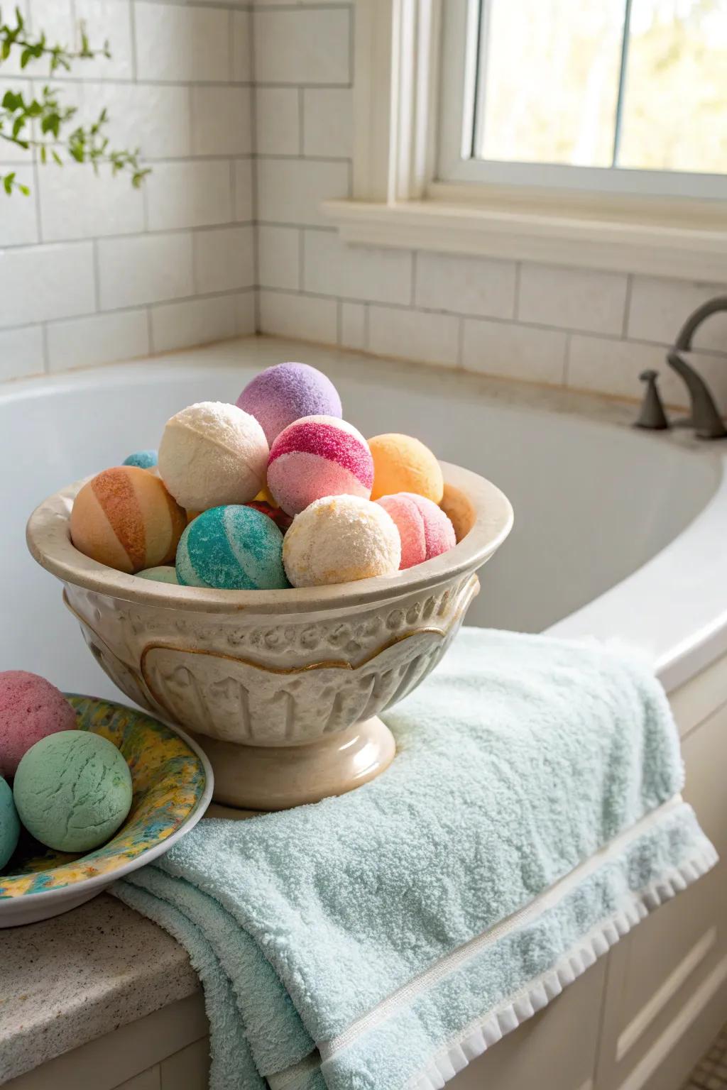 Soothers that transform a simple bath into a relaxing retreat.