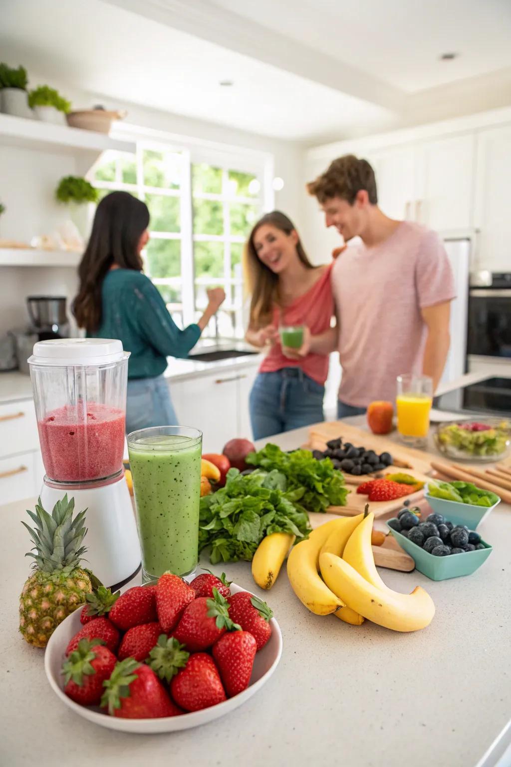 Blend a tasty start.