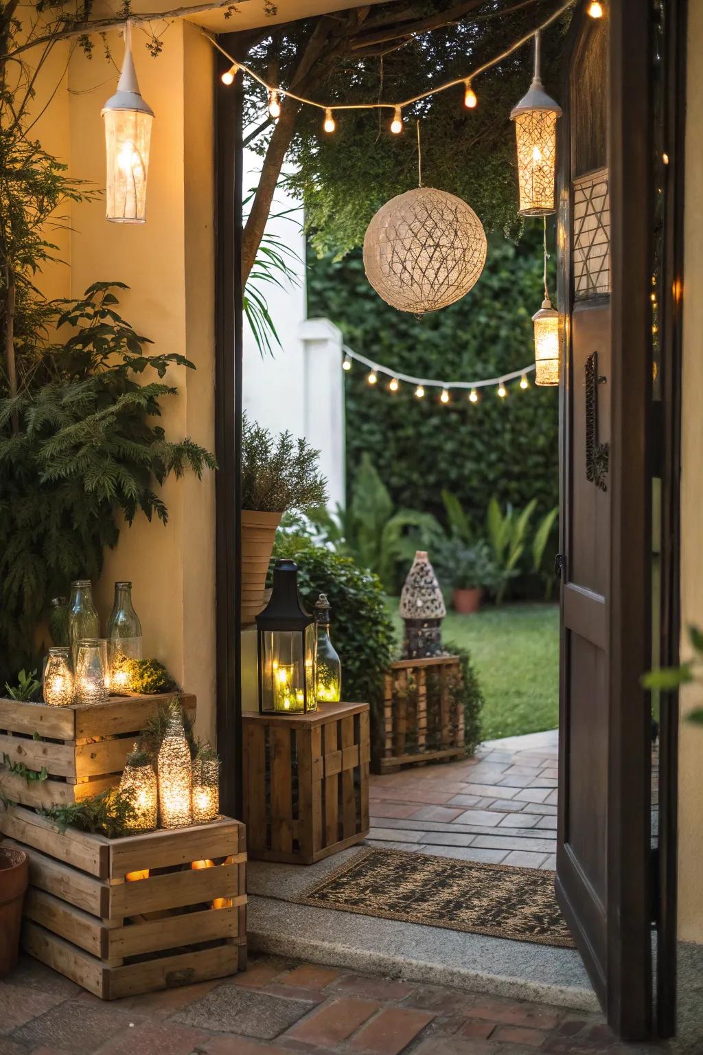Green-friendly aspects enhancing style and sustainability.