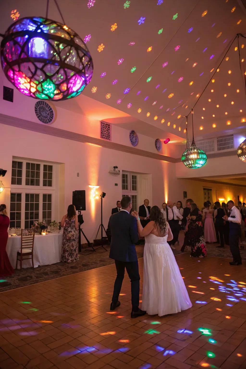 Interactive illumination installations fashion a memorable experience.