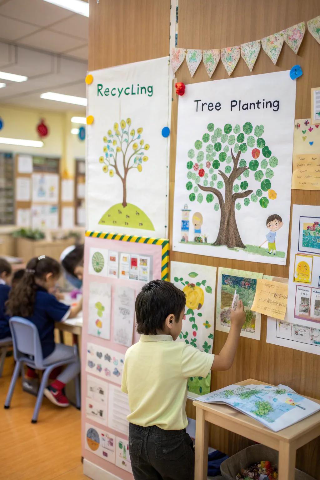 Empower young eco-champions using this planet-friendly board.