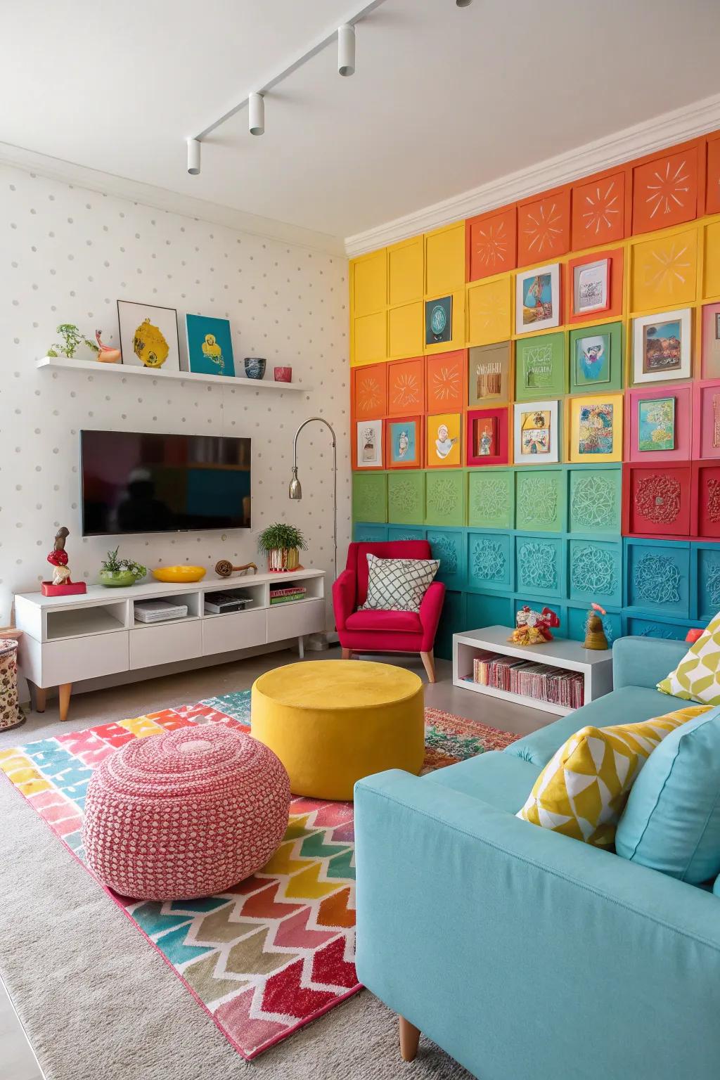 Segment boards introduce spirit and playfulness to your decor.