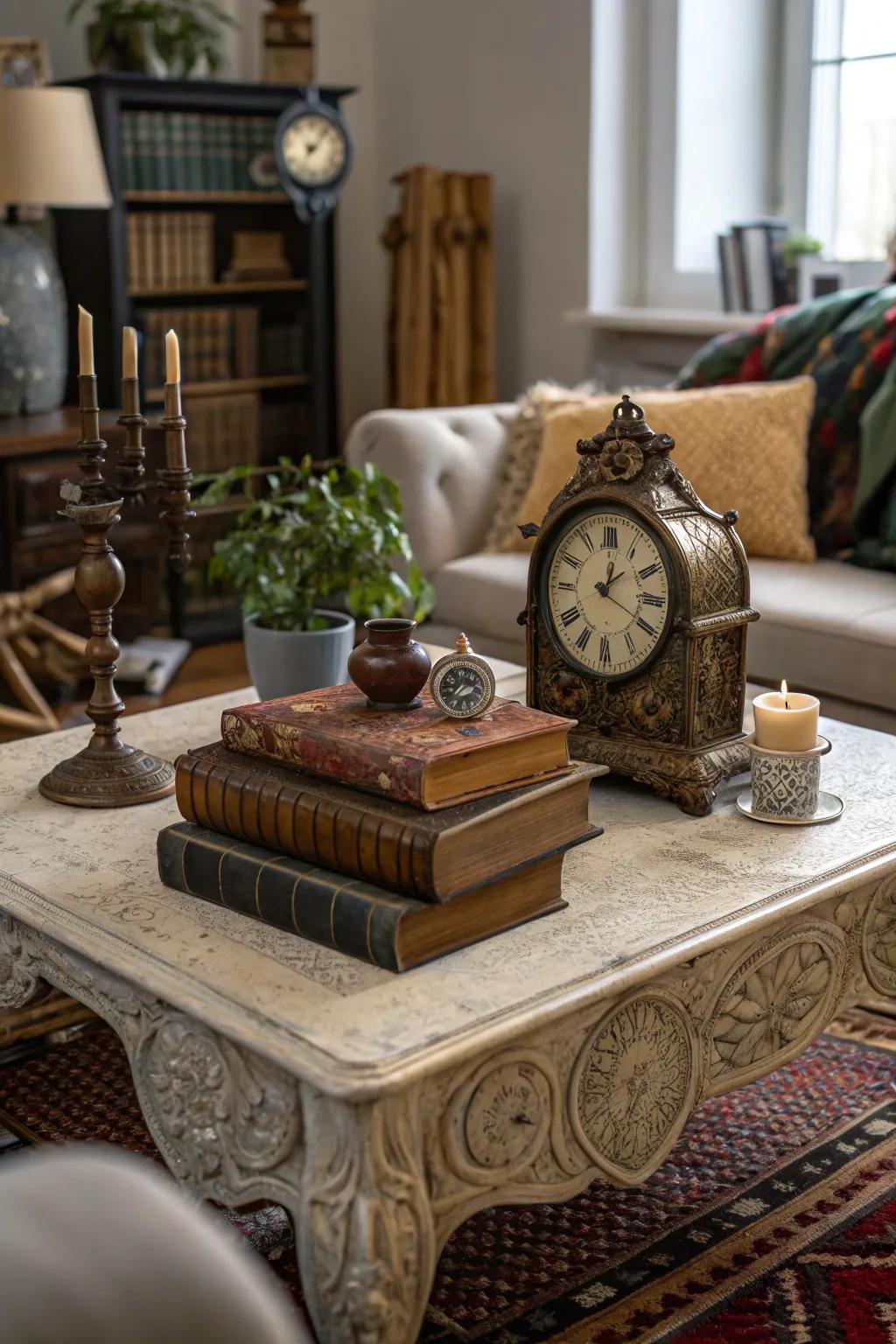 Classic elements impart persona and charm to your table.
