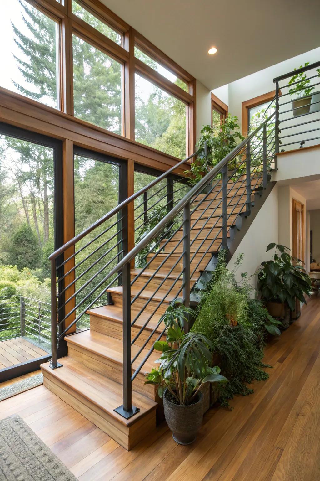Embrace sustainability through recycled materials.