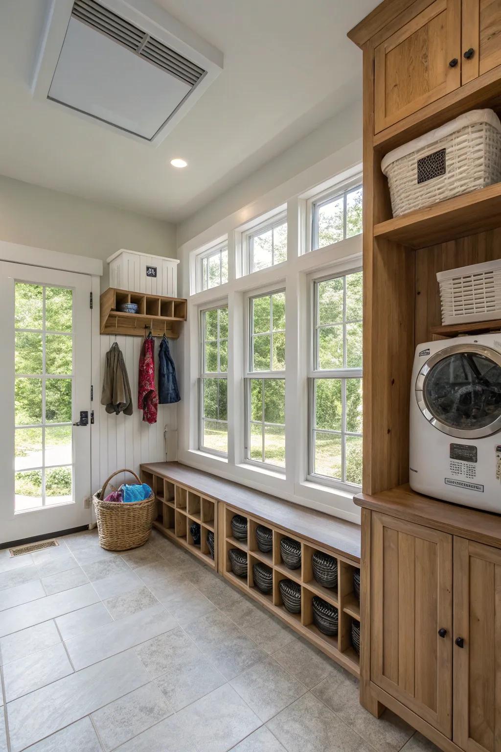 Airflow that keeps your entryway pleasant and airy.