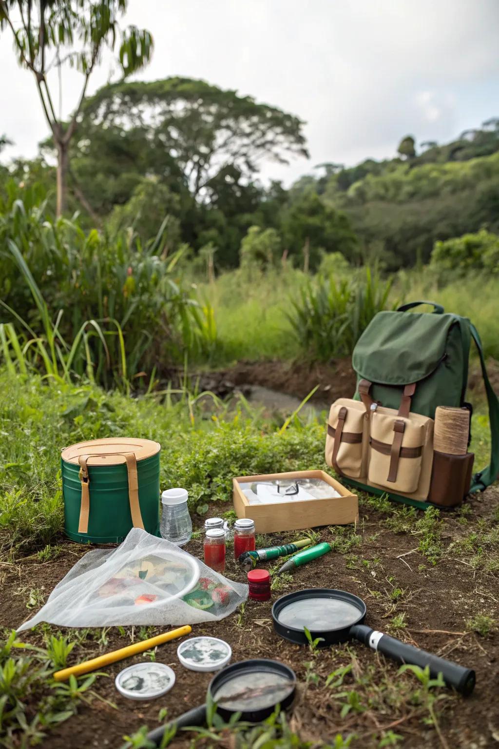 Explore the insect world with a bug safari.