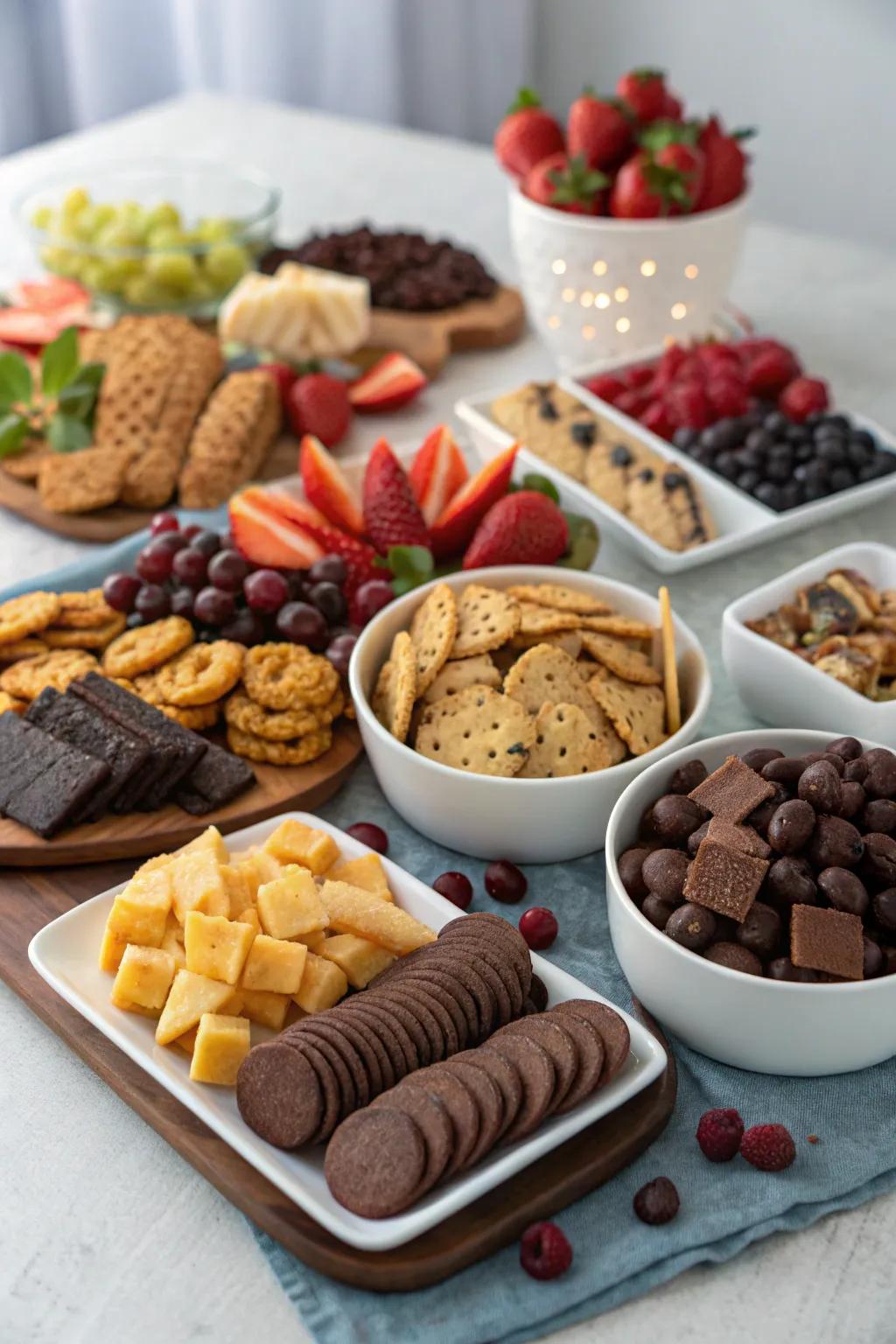 A delicious treat station to keep the celebration alive.