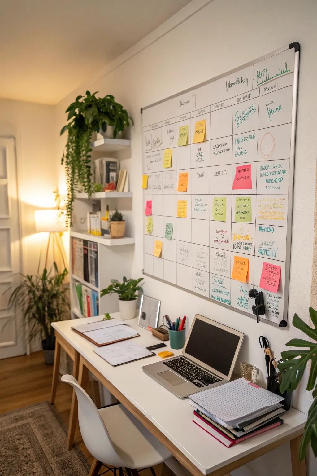Write down your ideas on a whiteboard.