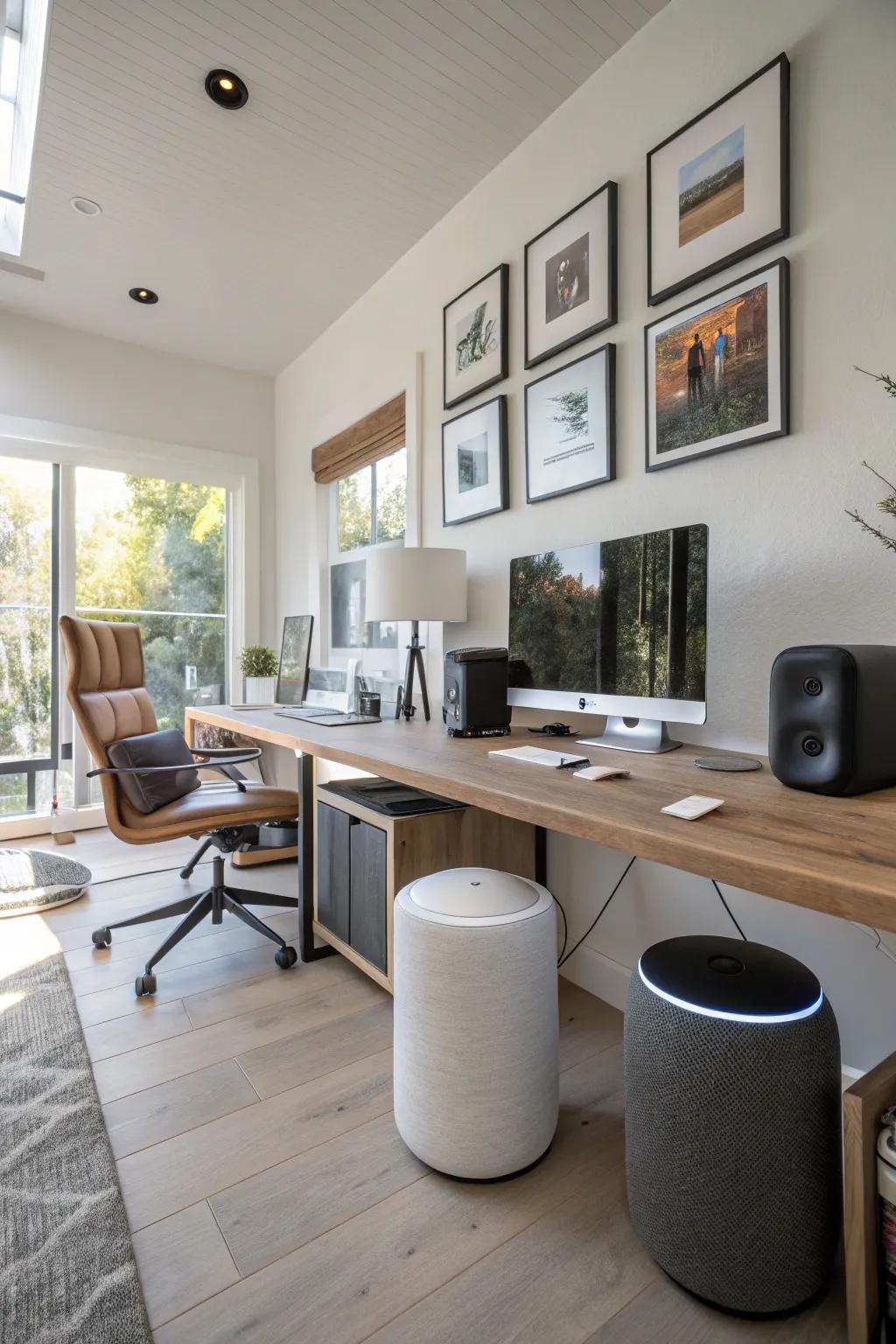 Smart tech can increase convenience and productivity in your office.