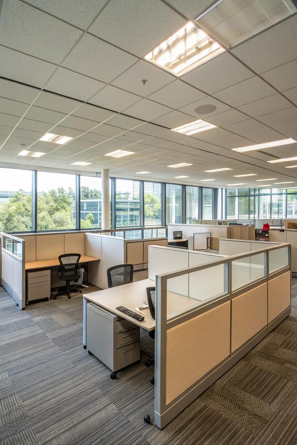 Design adaptable office layouts for future expansion.