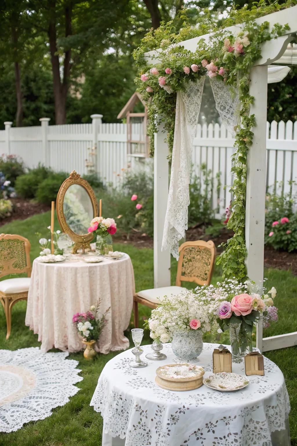 A classic fairytale theme injects elegance and nostalgia into the event.