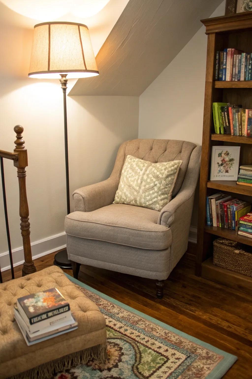 Repurposing areas can incorporate function and style.