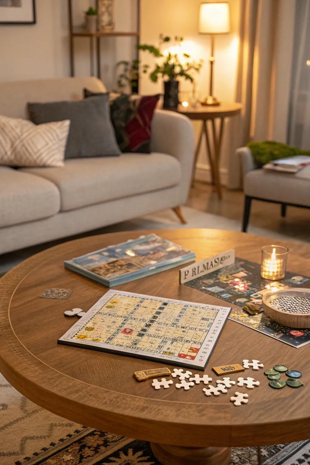 Interactive elements make your table welcoming and fun.