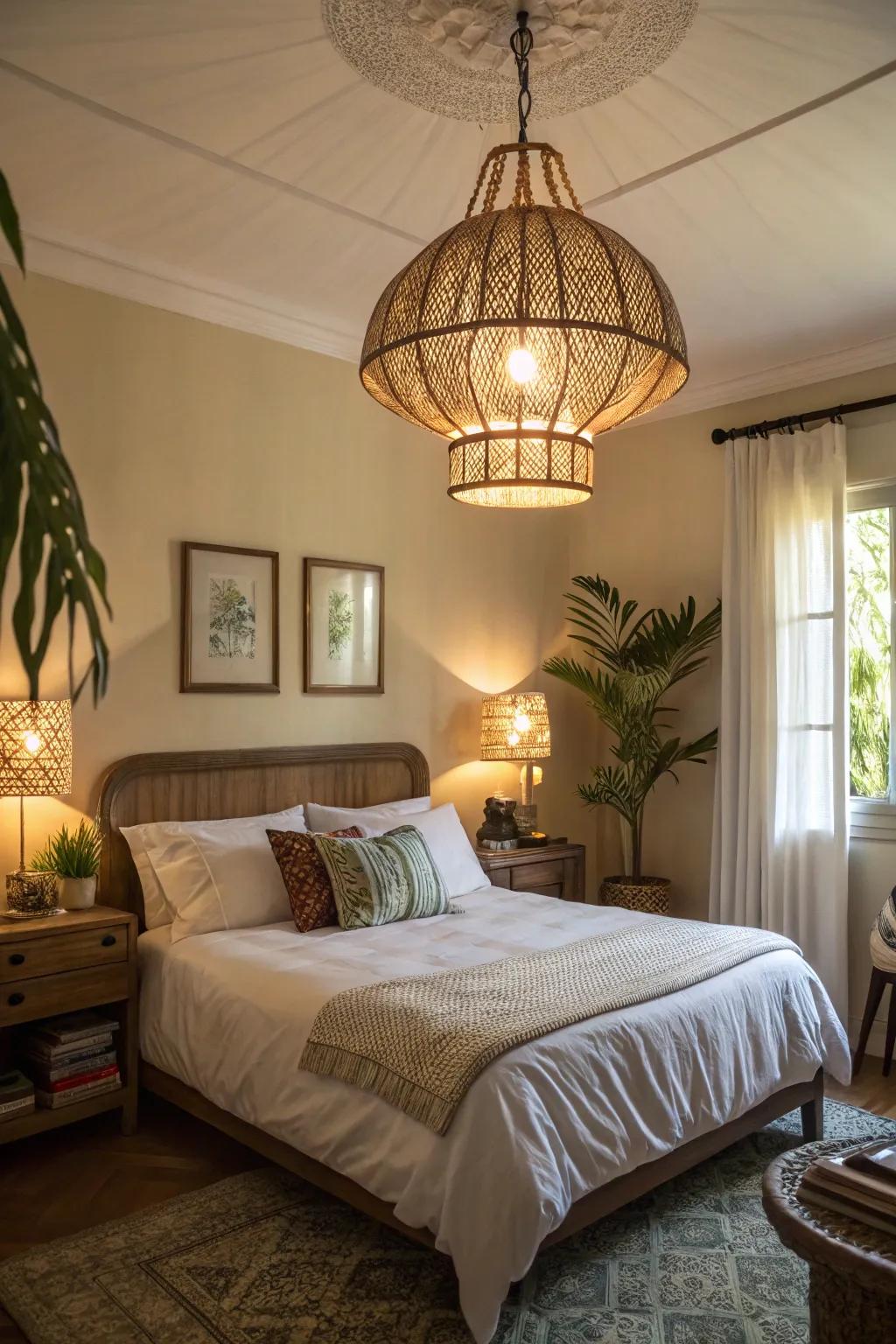 The aesthetic anchor from designer lamps.