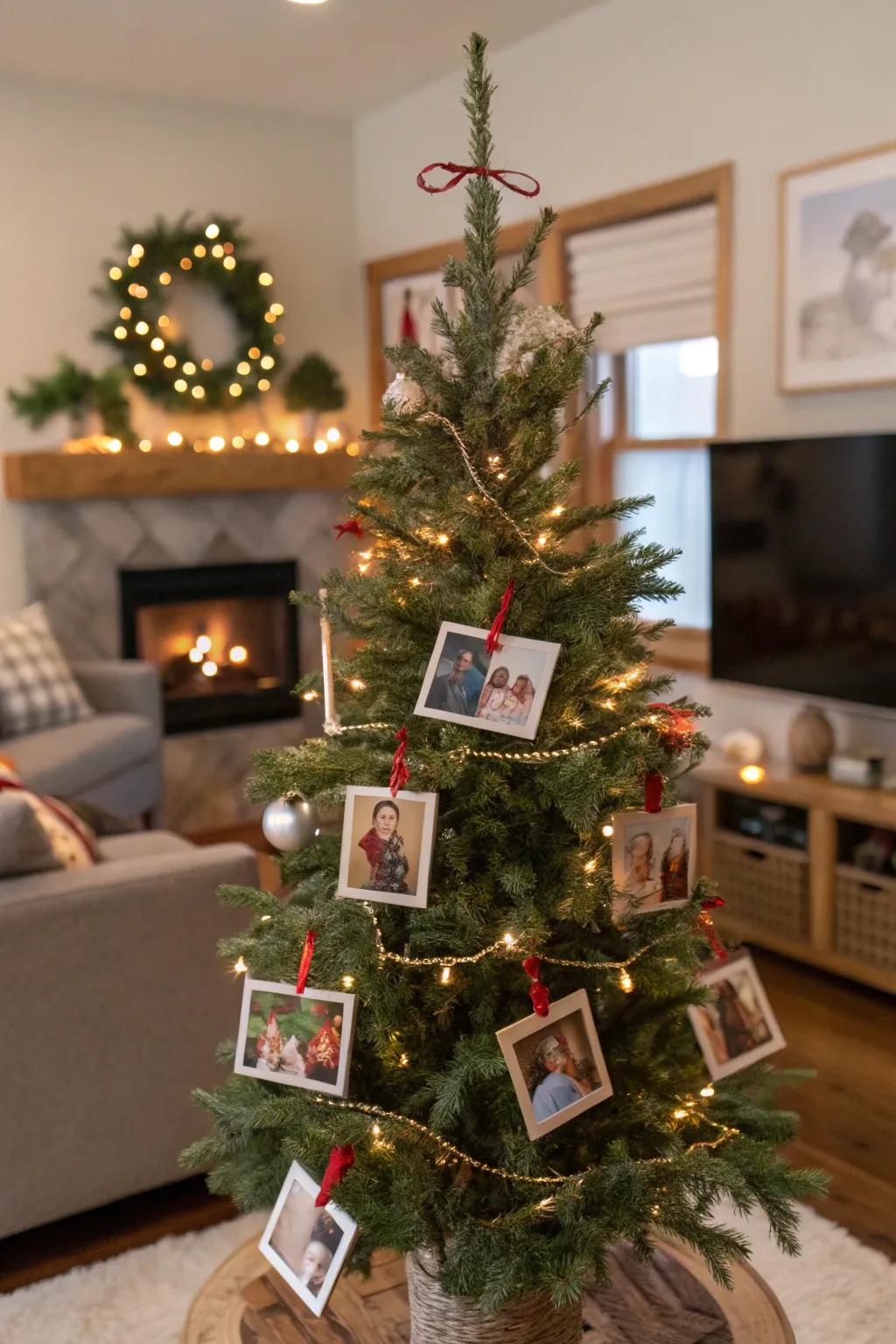 Personalized adornments render the tree uniquely yours.