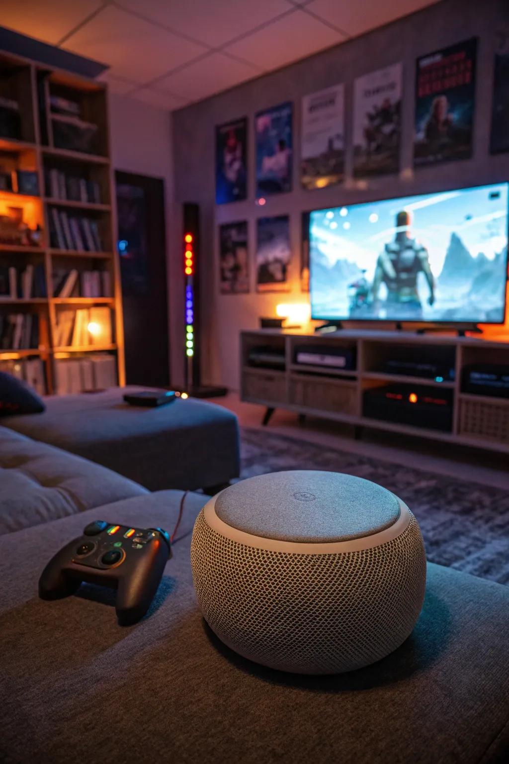 Ambient sound adds depth to the gaming experience.
