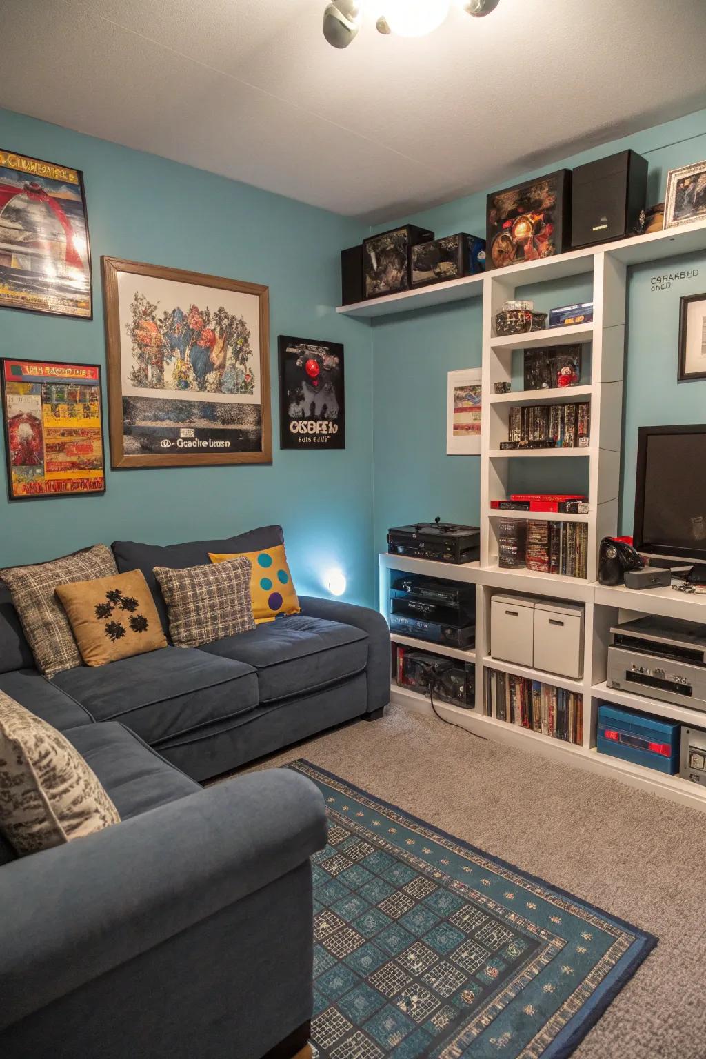 A well-chosen color scheme enhances the room's aesthetic.