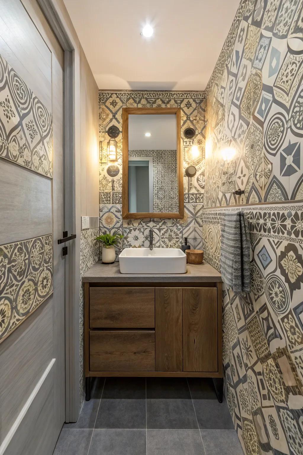 Creative style adds interest.