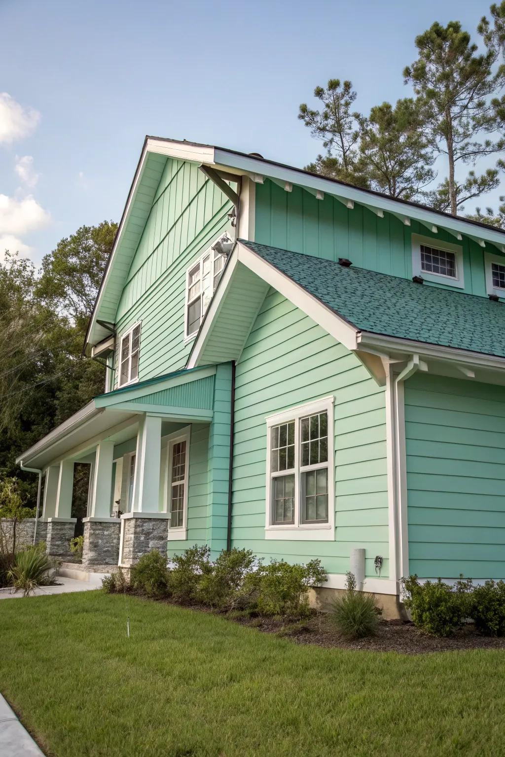 Spring soffit and fascia offer a refreshing, unique look.