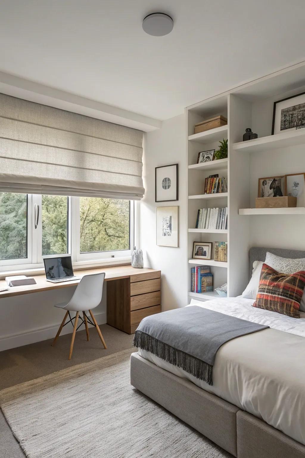 Panel shades offer a crisp and minimalist window style.